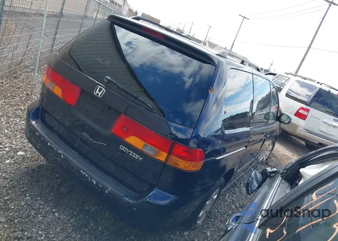 2003 Honda Odyssey Ex z USA, uszkodzony, nr VIN 5FNRL18653B076073